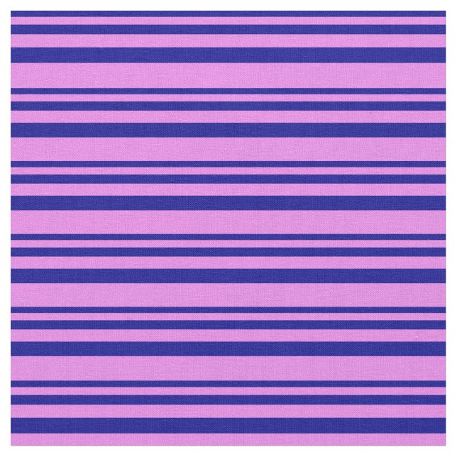 Tela Patrón azul oscuro y violeta (De cerca)