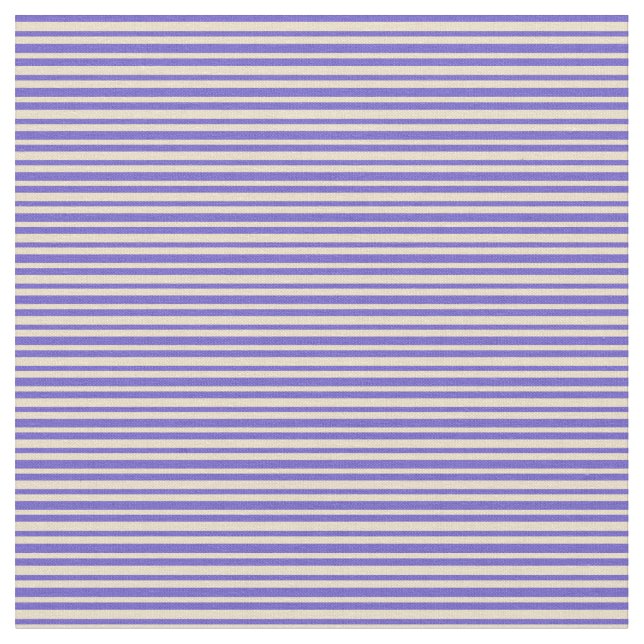 Tela Patrón azul y blanco (De cerca)