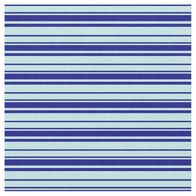 Tela Patrón azul y turquesa (De cerca)
