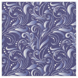 Tela Patrón barroco transparente