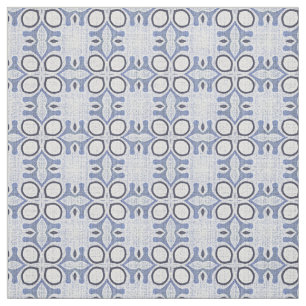 Tela Patrón Batik Azul Oscuro mediano Pastel de Luz Azu