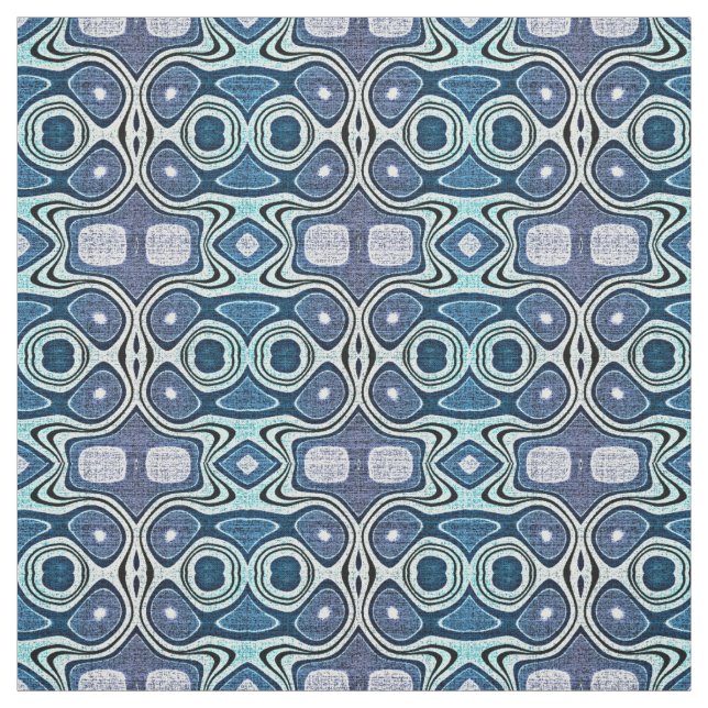 Tela Patrón Batik de Bali de violeta verde de la Casa d (Retal)