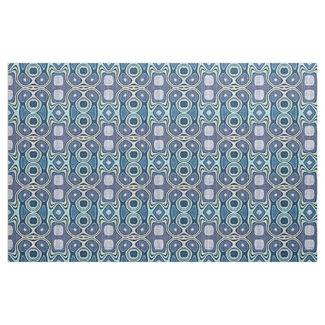Tela Patrón Batik de Bali de violeta verde de la Casa d ("Cuarto gordo" (fat quarter))