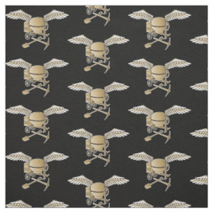 Tela Patrón beige del mezclador de concreto