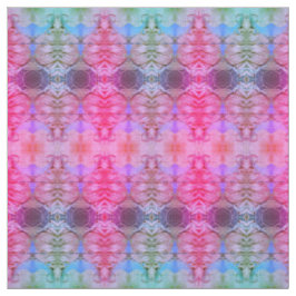Tela Patrón Boho de color azul rosado abstracto