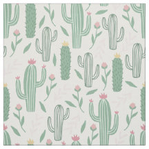 Patrón botánico cactus