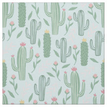 Patrón botánico de Cactus