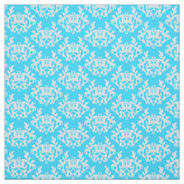 Tela Patrón botánico de damasco de canguro