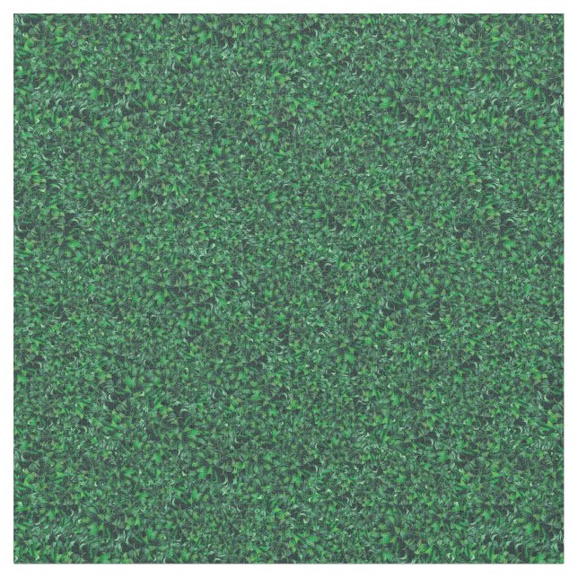 Tela Patrón botánico Leafy Elegance (De cerca)