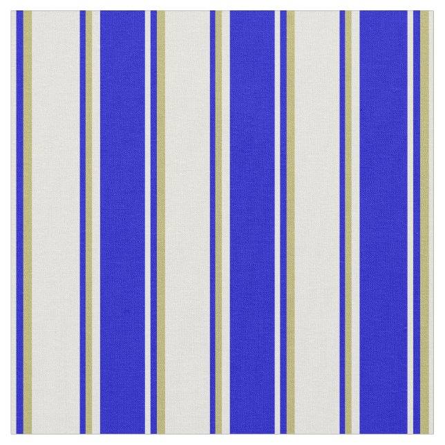 Tela Patrón caqui amarillo claro, azul y oscuro (De cerca)