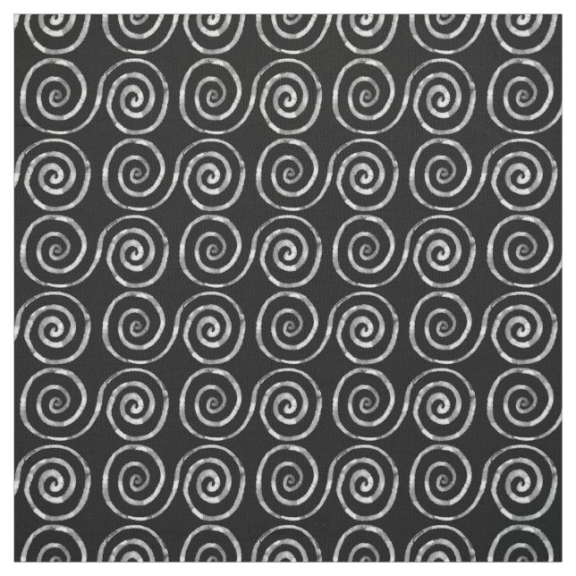 Tela Patrón celta de doble espiral (Retal)