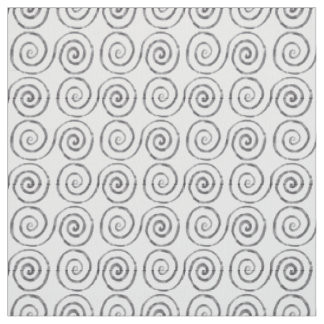 Tela Patrón celta de doble espiral