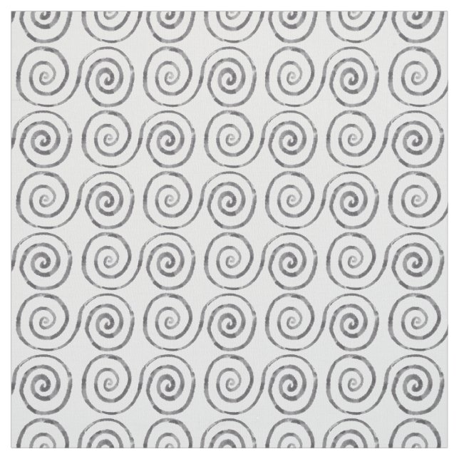 Tela Patrón celta de doble espiral (Retal)
