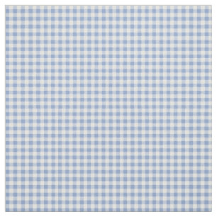 Tela Patrón clásico de Gingham azul comprobado