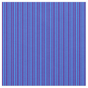 Tela Patrón con lino/rayas azul e índigo