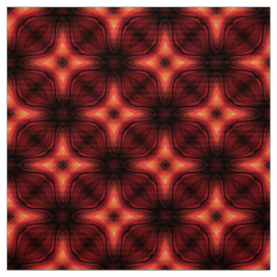 Tela Patrón cruzado abstracto de color marrón