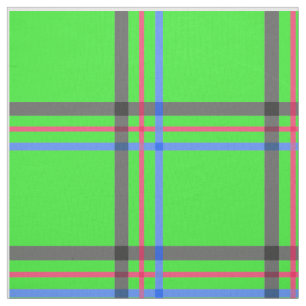 Tela Patrón cuadrado de panel de ventanas verde