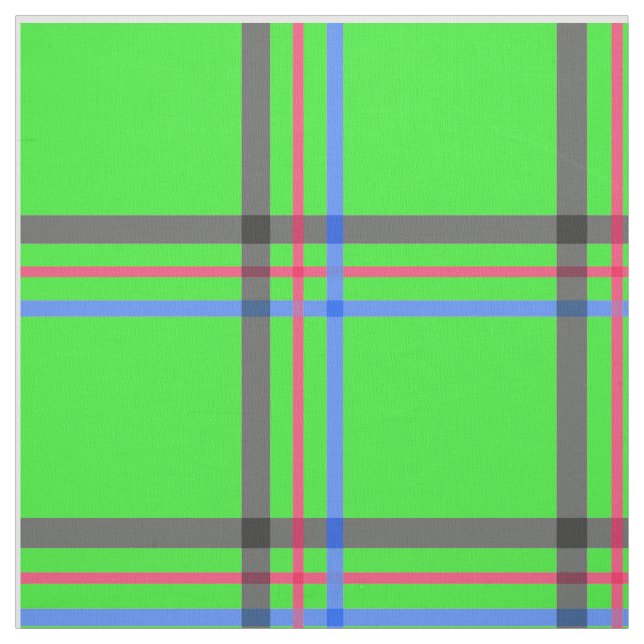 Tela Patrón cuadrado de panel de ventanas verde (Retal)