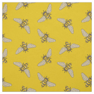 Tela Patrón de abejas