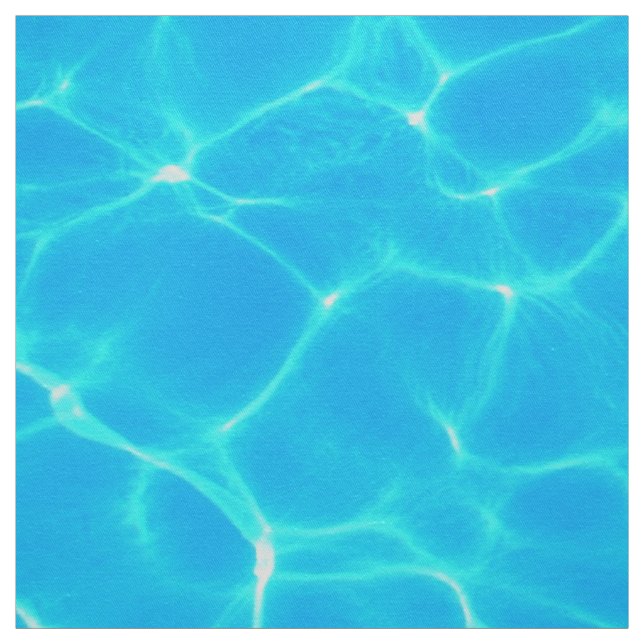 Tela Patrón de agua Aqua con ondas reflectantes (Retal)