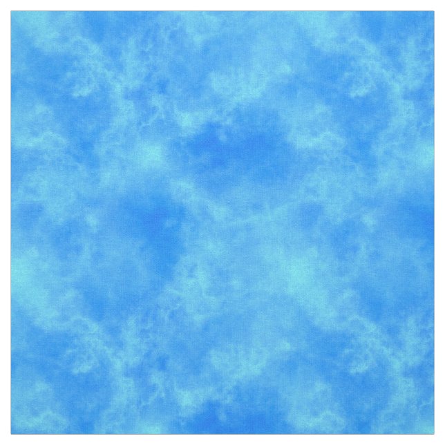 Tela Patrón de aguas del océano azul (Retal)