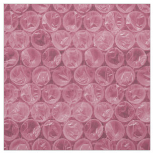 Tela Patrón de ajuste de burbujas rosa