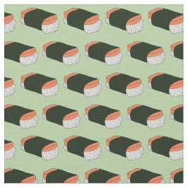Tela Patrón de alimentos de Hawaii Musubi Sushi