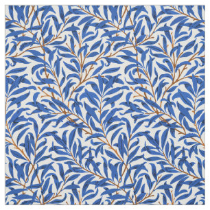 Tela Patrón de arte Ramas de sauce azul William Morris