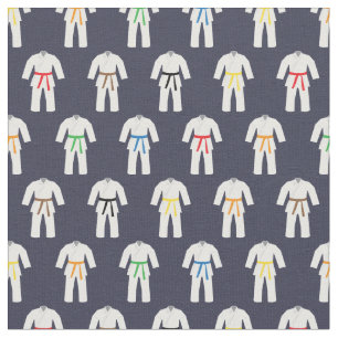 Tela Patrón de artes marciales uniformes de Karate