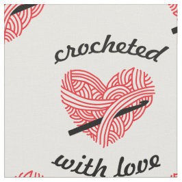 Tela Patrón de artesanías del corazón de Yarn "Crochete