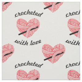 Tela Patrón de artesanías del corazón de Yarn "Crochete