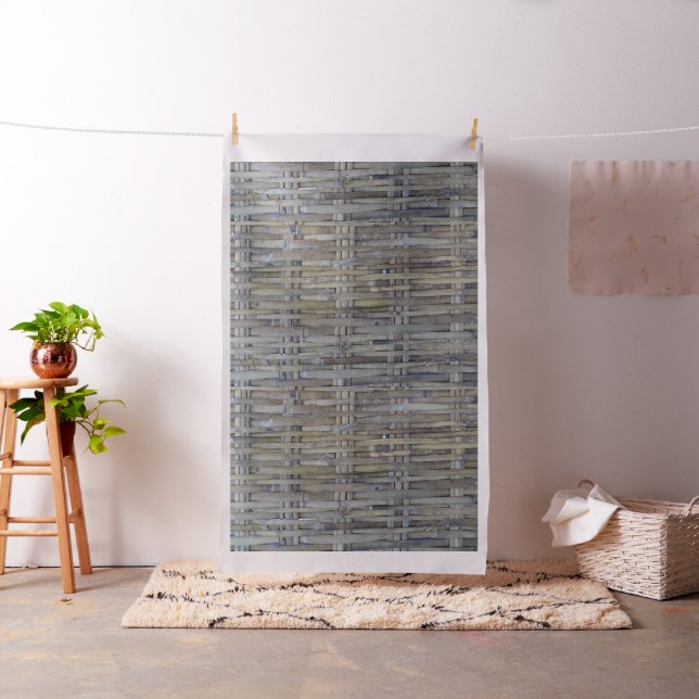 Tela Patrón de bambú trenzado (In Situ)