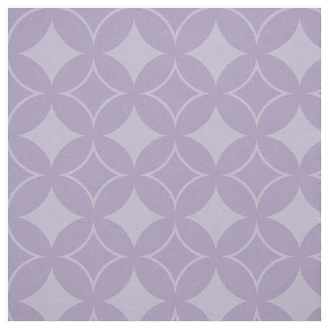 Tela Patrón de barco Lavender (Retal)