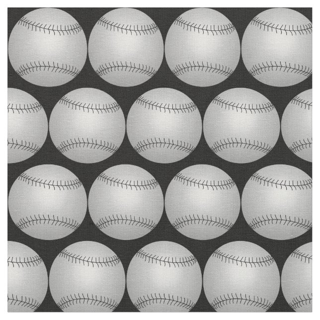 Tela Patrón de béisbol (De cerca)