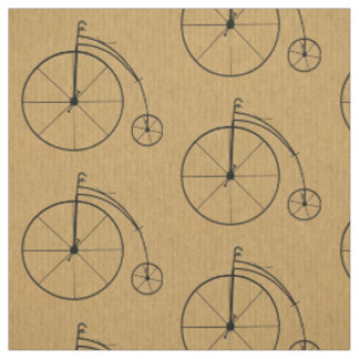 Tela Patrón de Bicicleta Vintage