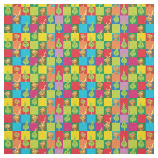 Tela Patrón de bloque de color de pequeños gránulos (Retal)