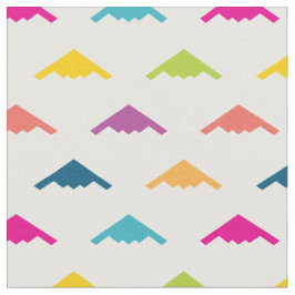 Tela Patrón de bombarderos furtivos B-2 de color bonito