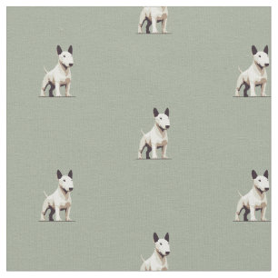 Tela Patrón de bull terrier