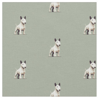 Tela Patrón de bull terrier