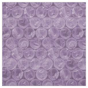 Tela patrón de burbujas de plástico morado
