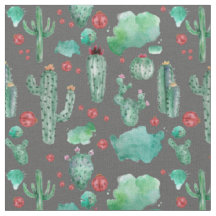 patrón de cactus y ladybug - fondo negro