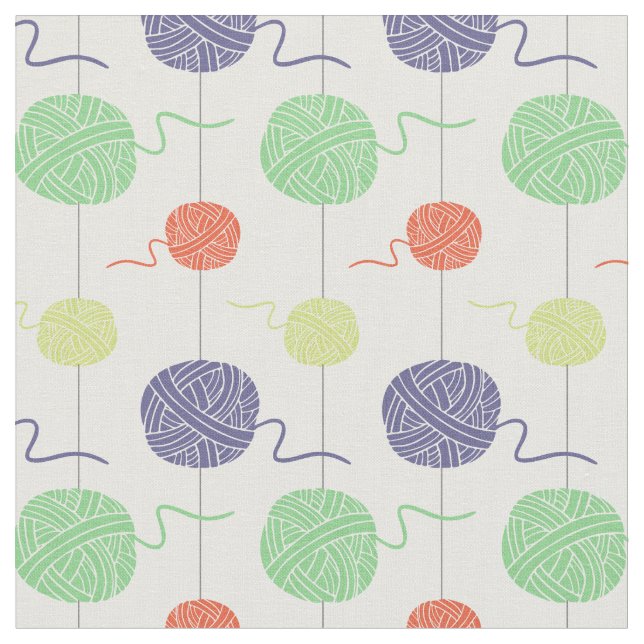 Tela Patrón de cadena de bola de yarn tropical (De cerca)
