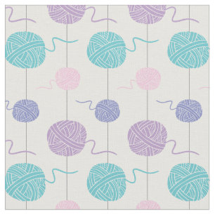 Tela Patrón de cadenas de bolas Pastel Yarn