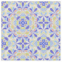 Patrón de caleidoscopio azul y verde