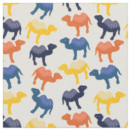 Tela Patrón de camellos Personalizados de color