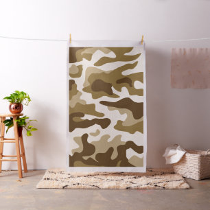 Tela Patrón de camuflaje beige