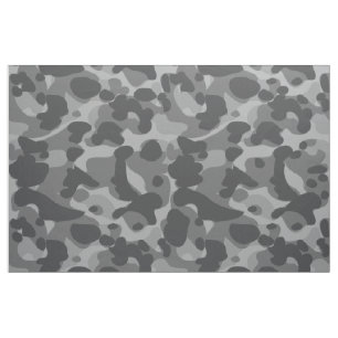 Tela Patrón de camuflaje gris Guay con estilo