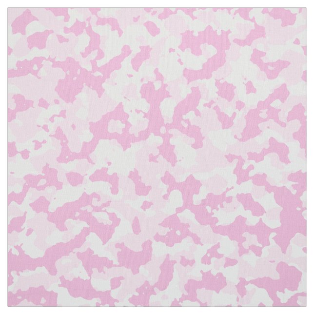 Tela Patrón de camuflaje rosa del ejército (Retal)