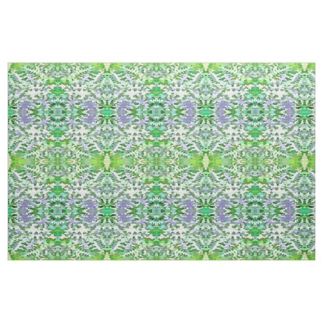 Tela Patrón de Camuflaje Verde y Malva ("Cuarto gordo" (fat quarter))
