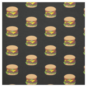 Tela Patrón de cheeseburger